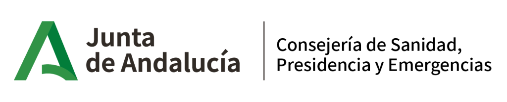 Logotipo Oficial de la Junta de Andalucía - Consejería de Sanidad, Presidencia y Emergencias